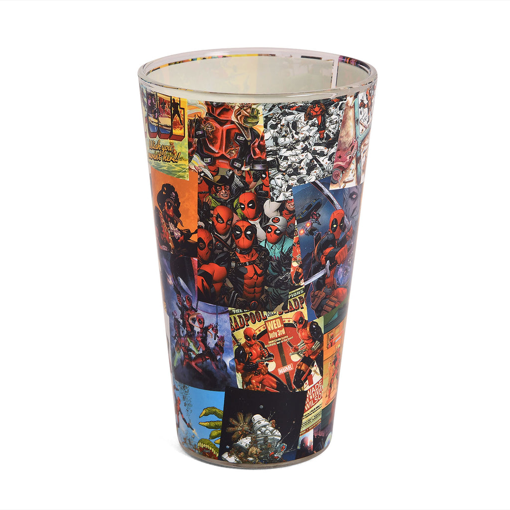 Produktbild Deadpool - Comic Collage Glas