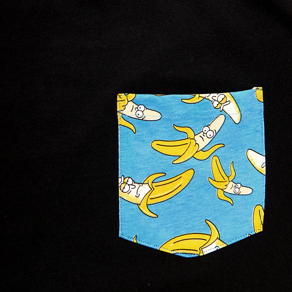 Produktbild Rick and Morty - Pocket Banana T-Shirt schwarz