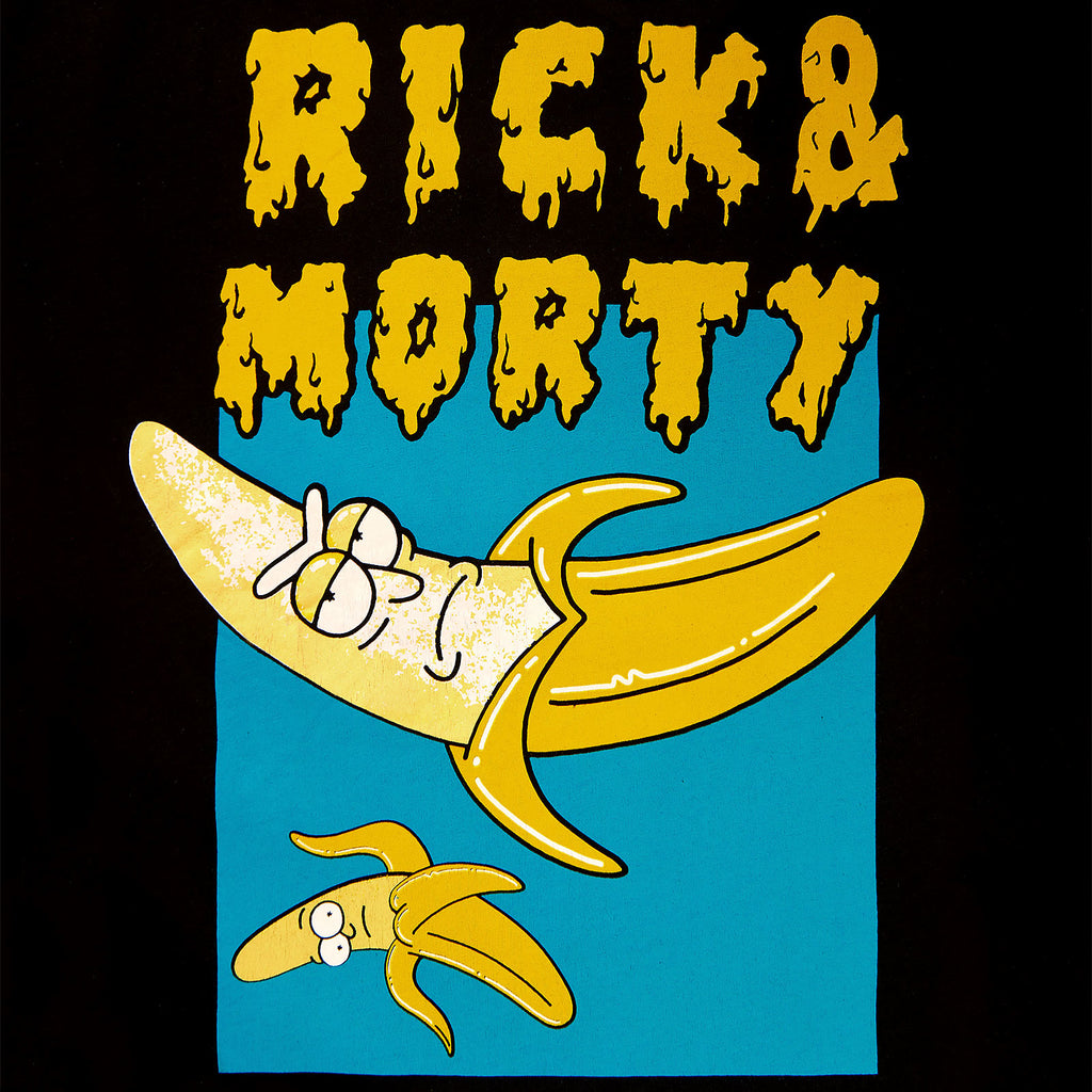 Produktbild Rick and Morty - Low Hanging Banana T-Shirt schwarz