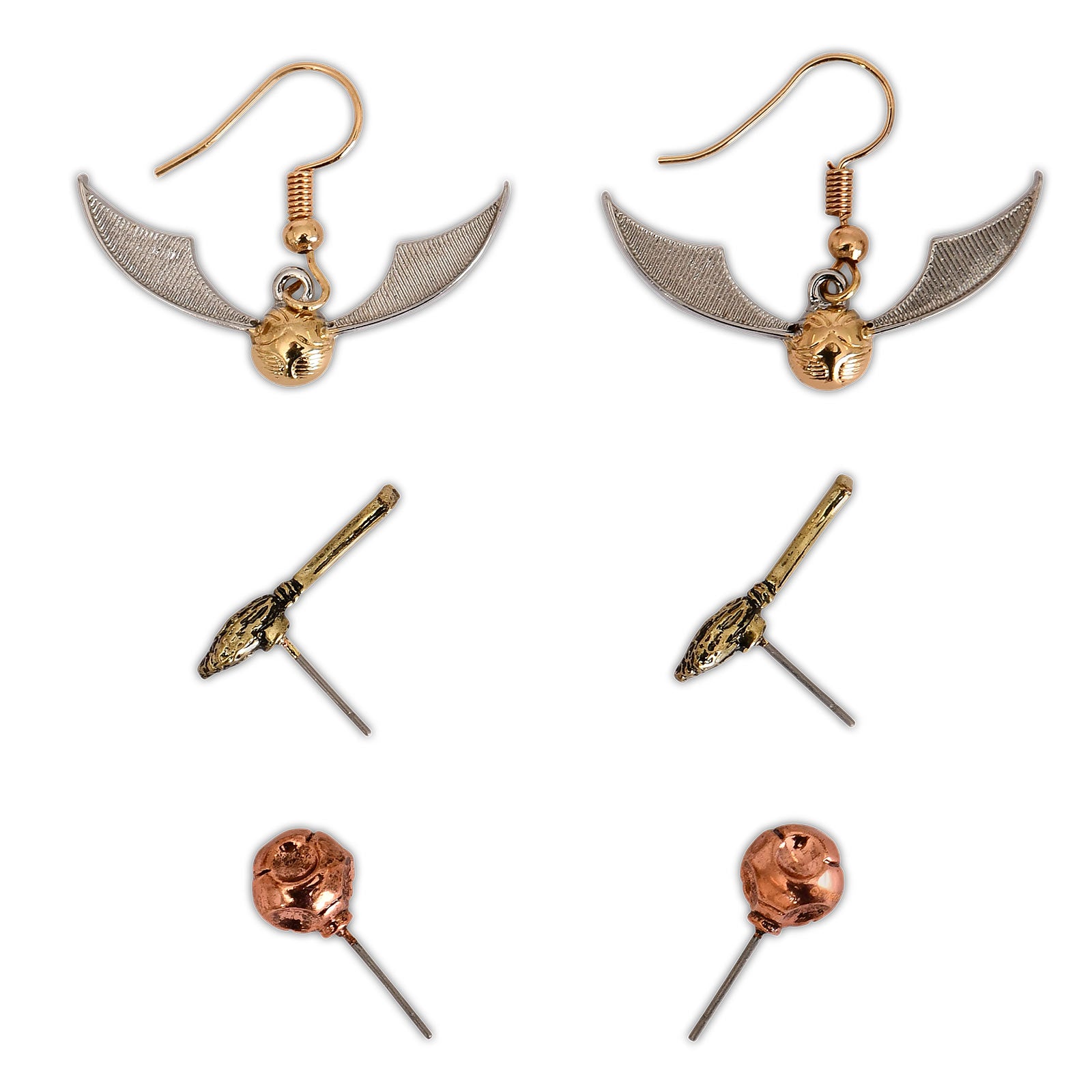 Produktbild Harry Potter - Quidditch Ohrstecker Set