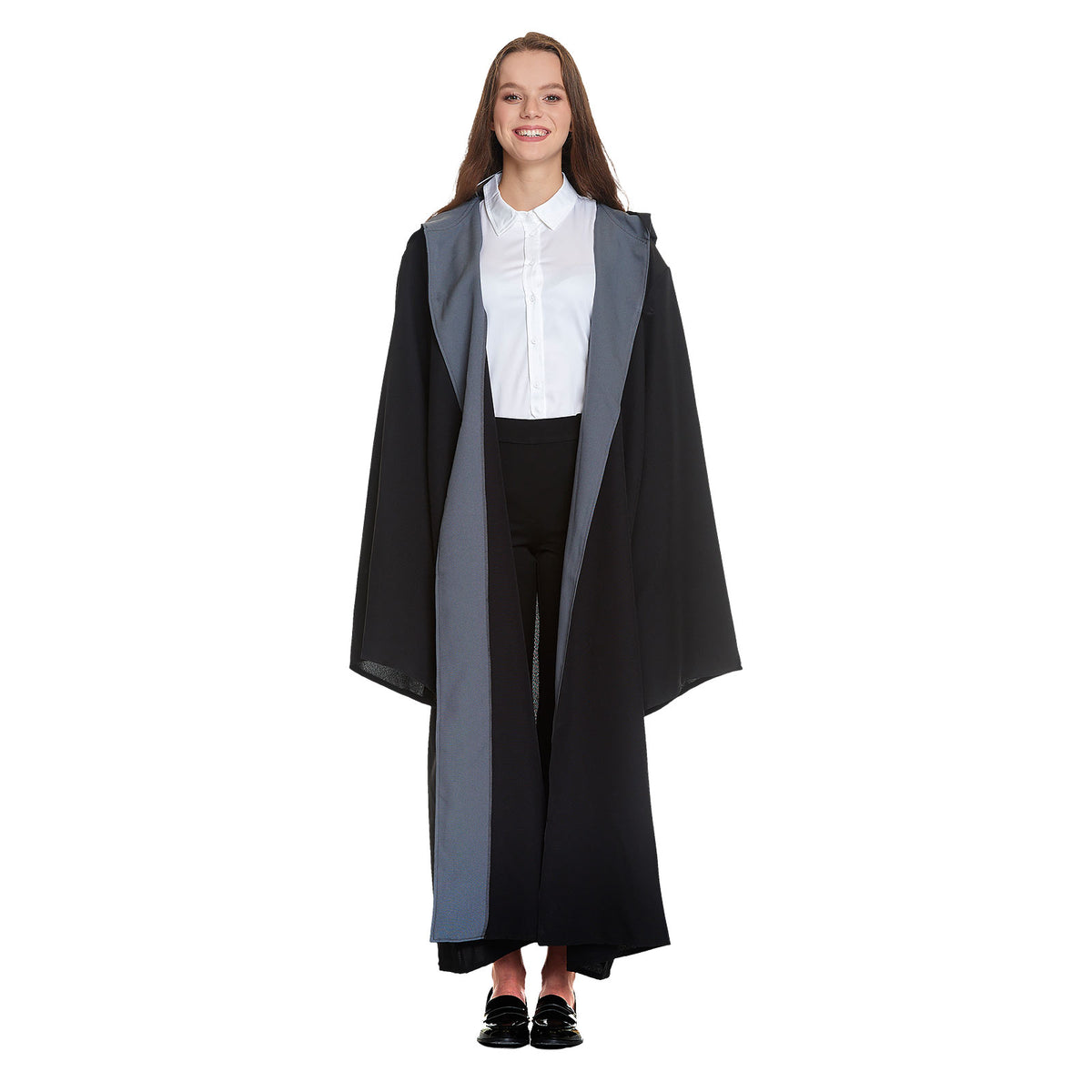 Produktbild Zauberer Kostüm Robe mit Kapuze für Harry Potter Fans