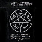 Produktbild Supernatural - Teufelsfalle Jeansjacke Damen schwarz