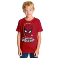 Produktbild Spider-Man - Face Kinder T-Shirt rot