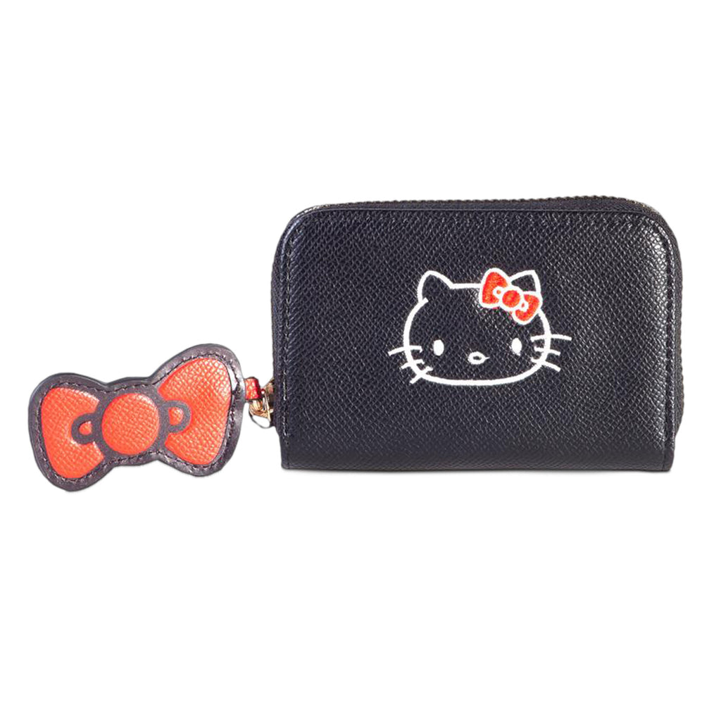 Produktbild Hello Kitty - Logo Kleingeldbörse schwarz