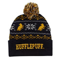 Produktbild Harry Potter - Hufflepuff Norwegermütze schwarz