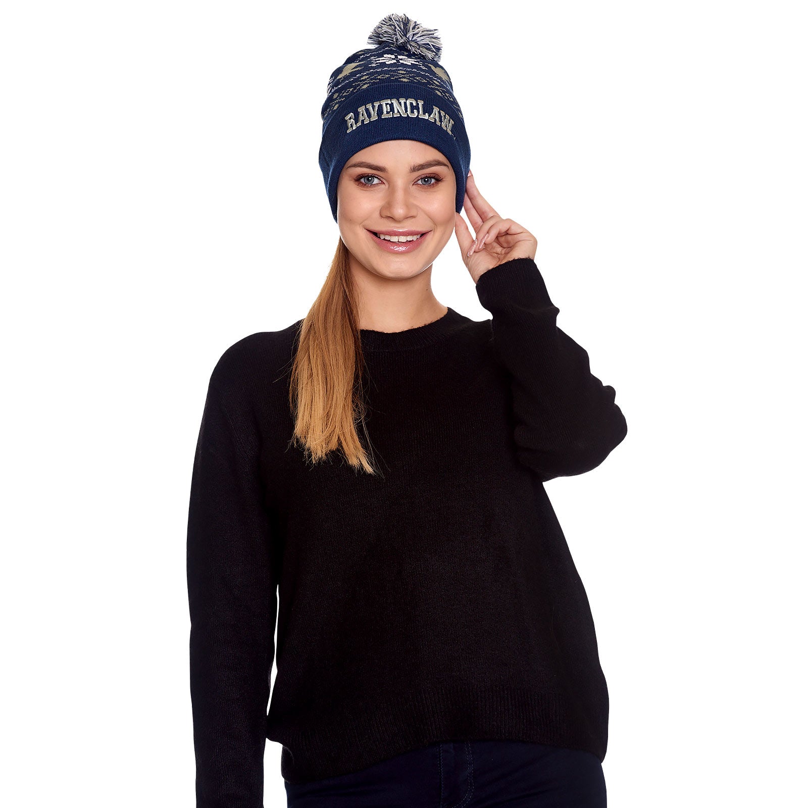 Produktbild Harry Potter - Ravenclaw Norwegermütze blau