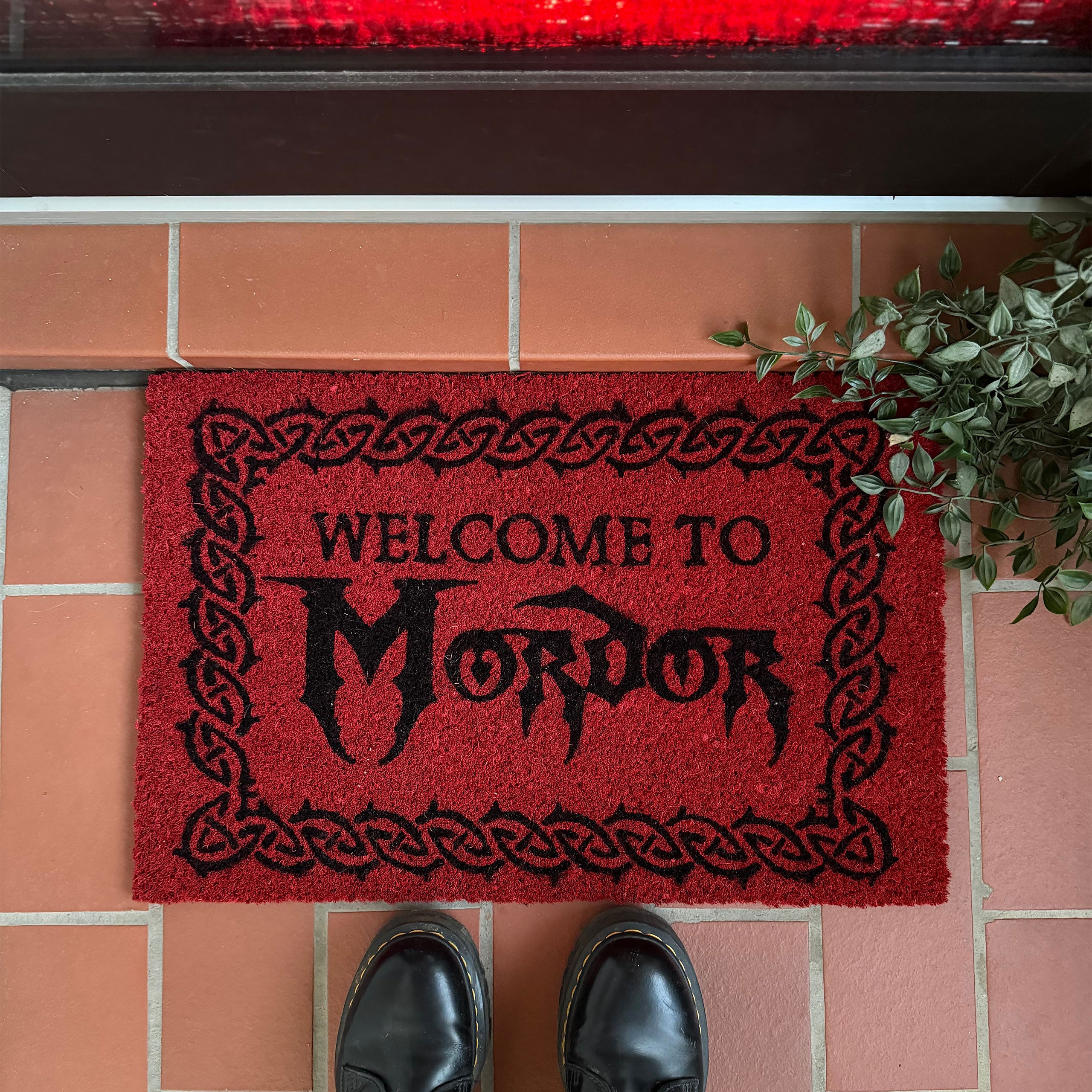 Produktbild Der Herr der Ringe - Welcome to Mordor Fußmatte