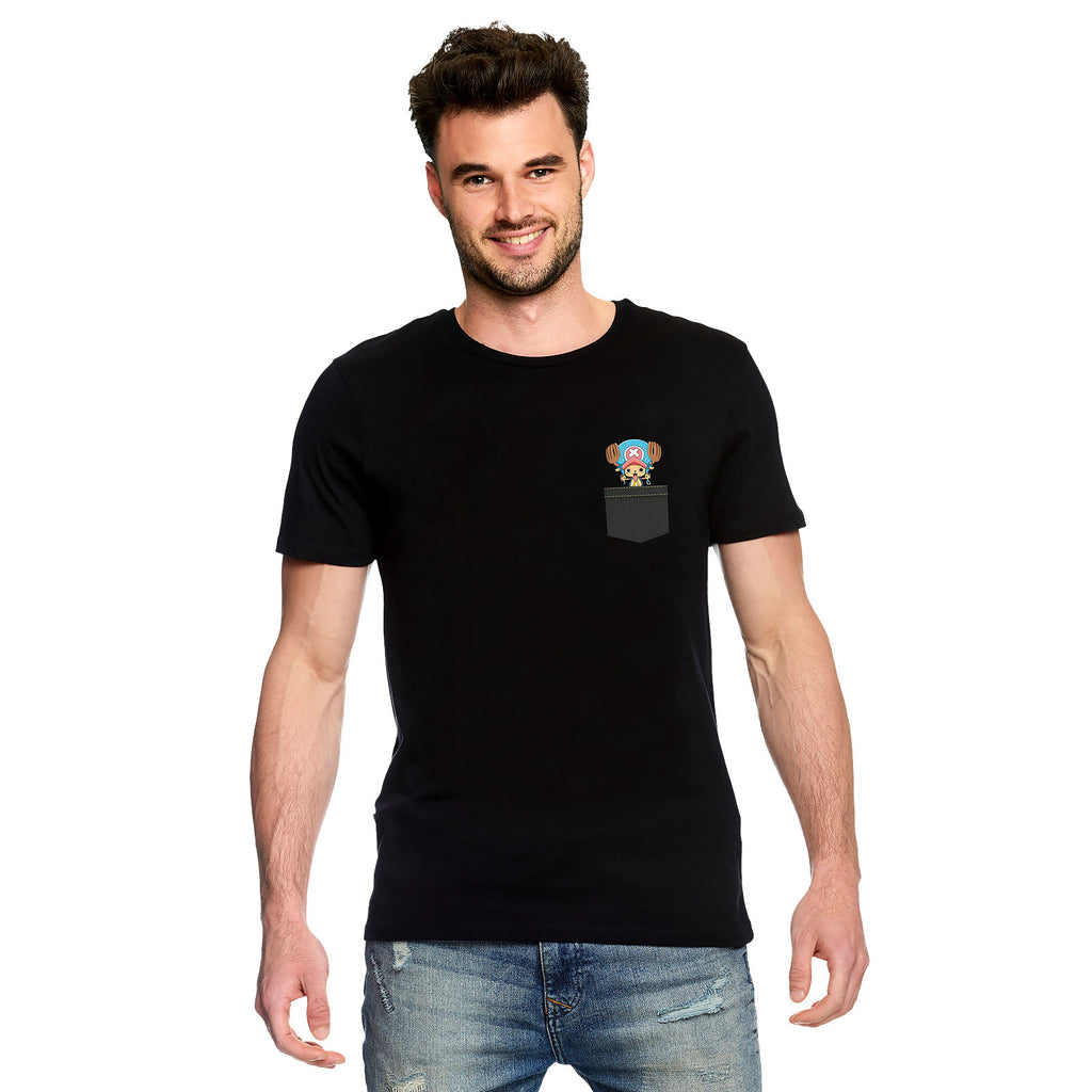Produktbild One Piece - Pocket Chopper T-Shirt schwarz