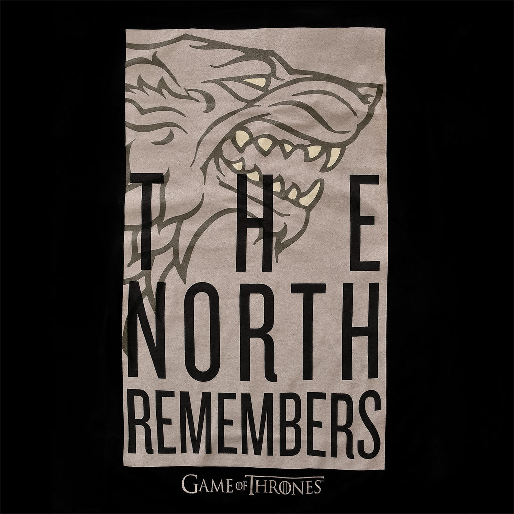Produktbild Game of Thrones - The North Remembers Stark T-Shirt schwarz