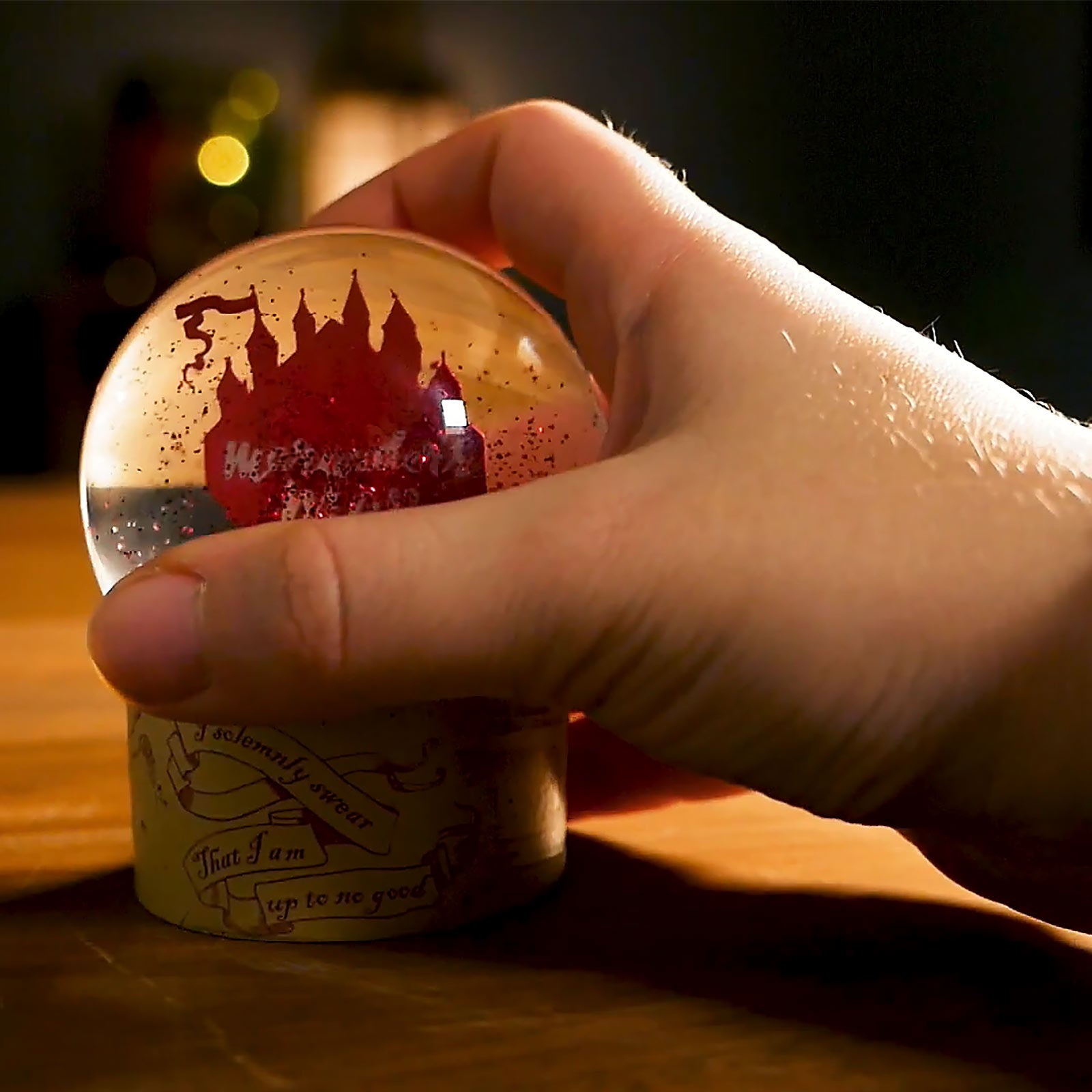 Produktbild Harry Potter - Karte des Rumtreibers Schneekugel mit Glitter