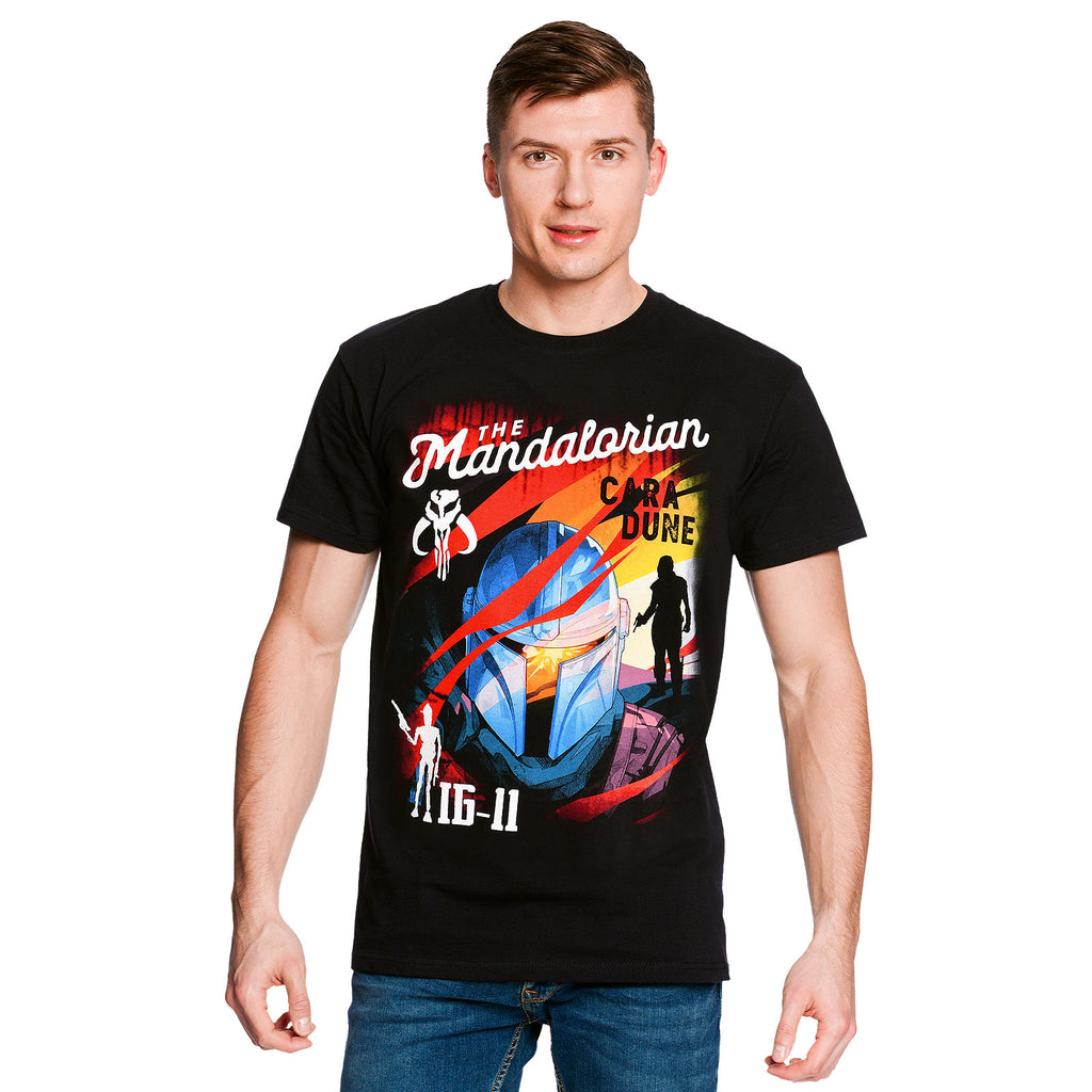 Produktbild The Mandalorian Hunters T-Shirt schwarz - Star Wars