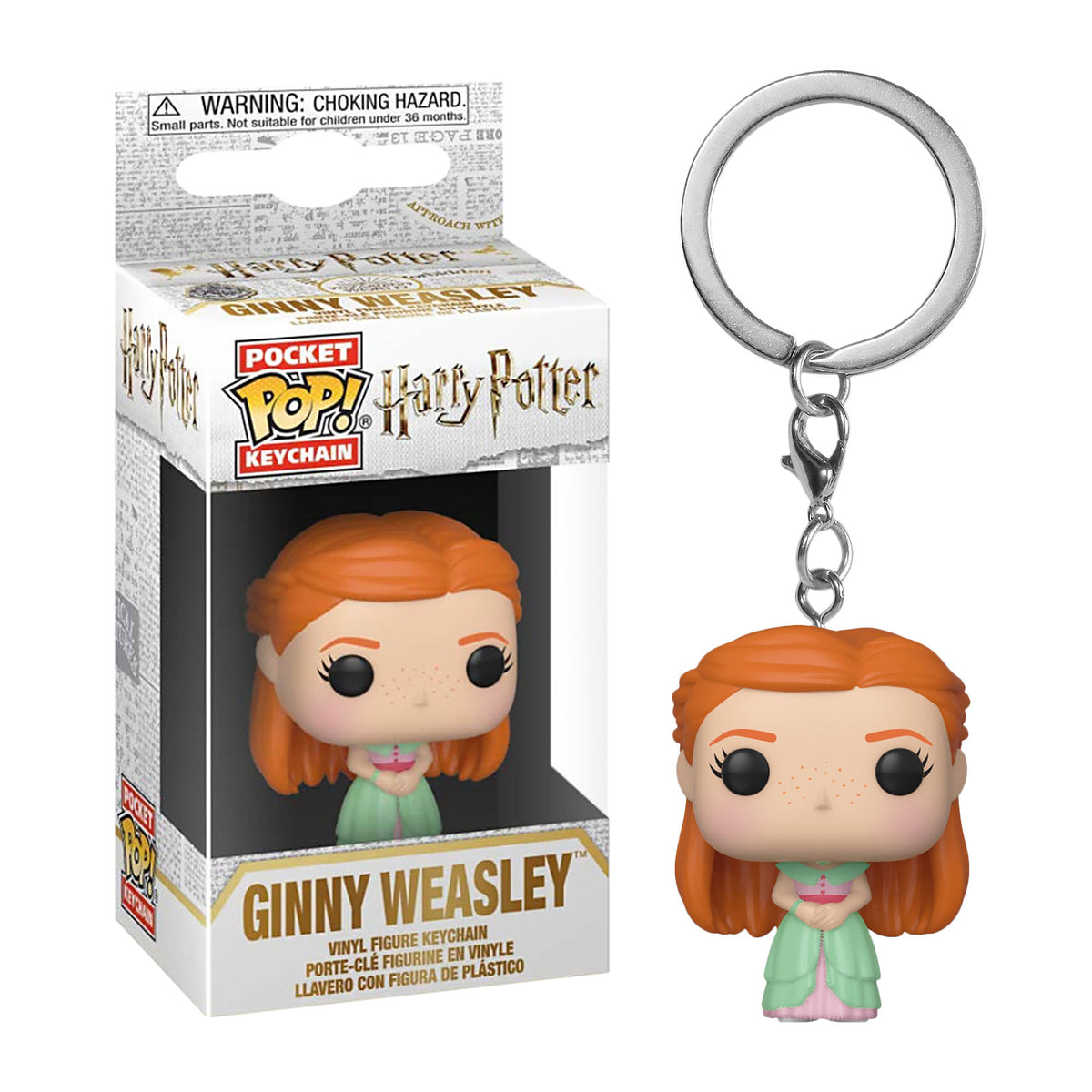 Produktbild Harry Potter - Ginny Yule Ball Funko Pop Schlüsselanhänger