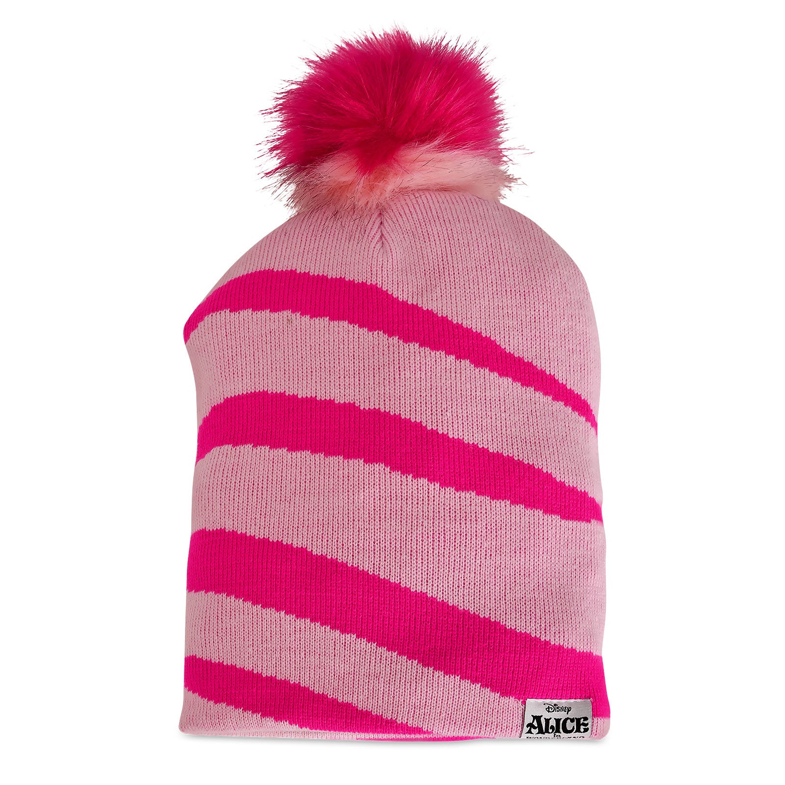 Product image Alice in Wonderland - Cheshire Cat Beanie with Pompom Pink