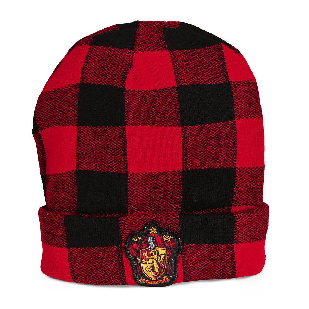 Produktbild Harry Potter - Gryffindor Wappen Karo Mütze