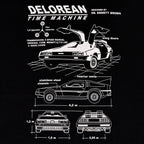 Produktbild Zurück in die Zukunft - DeLorean T-Shirt schwarz