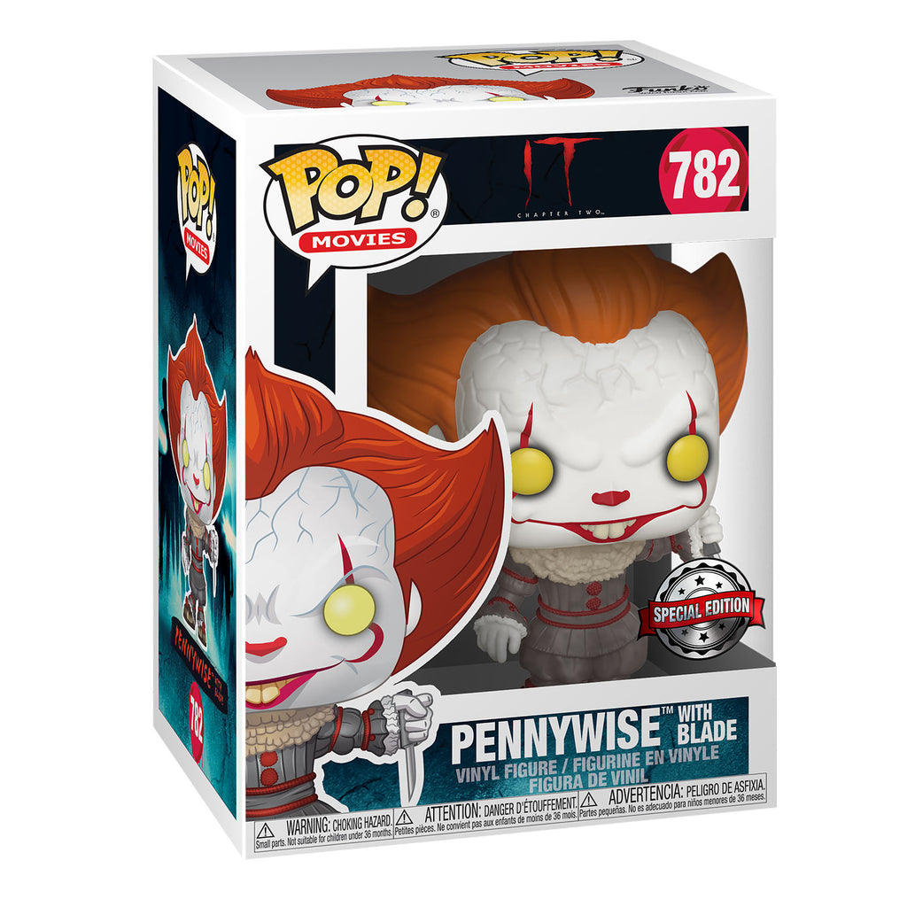Produktbild Stephen Kings ES - Pennywise mit Messer Funko Pop Figur