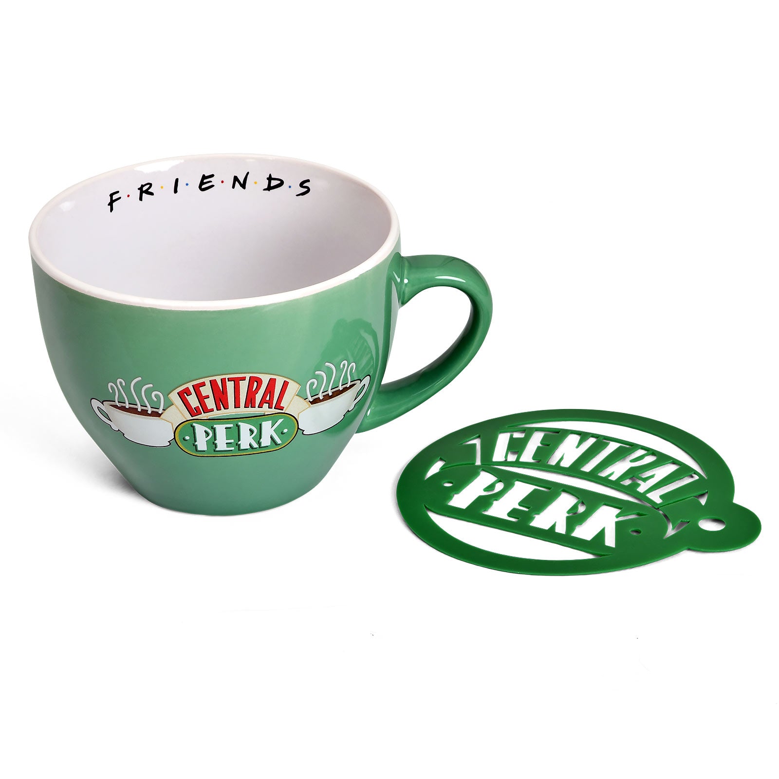 Produktbild Friends - Central Perk Tasse mit Schablone