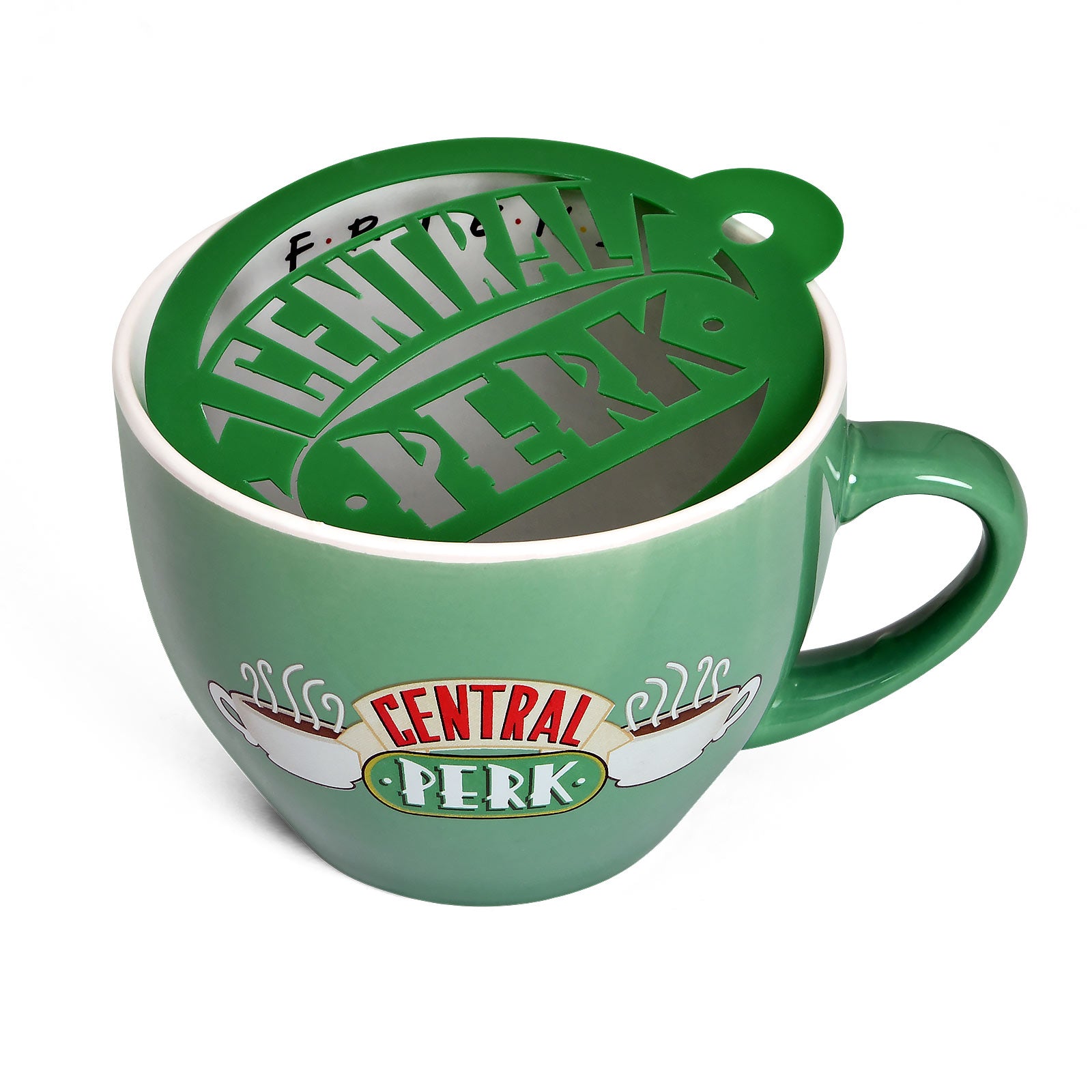 Produktbild Friends - Central Perk Tasse mit Schablone