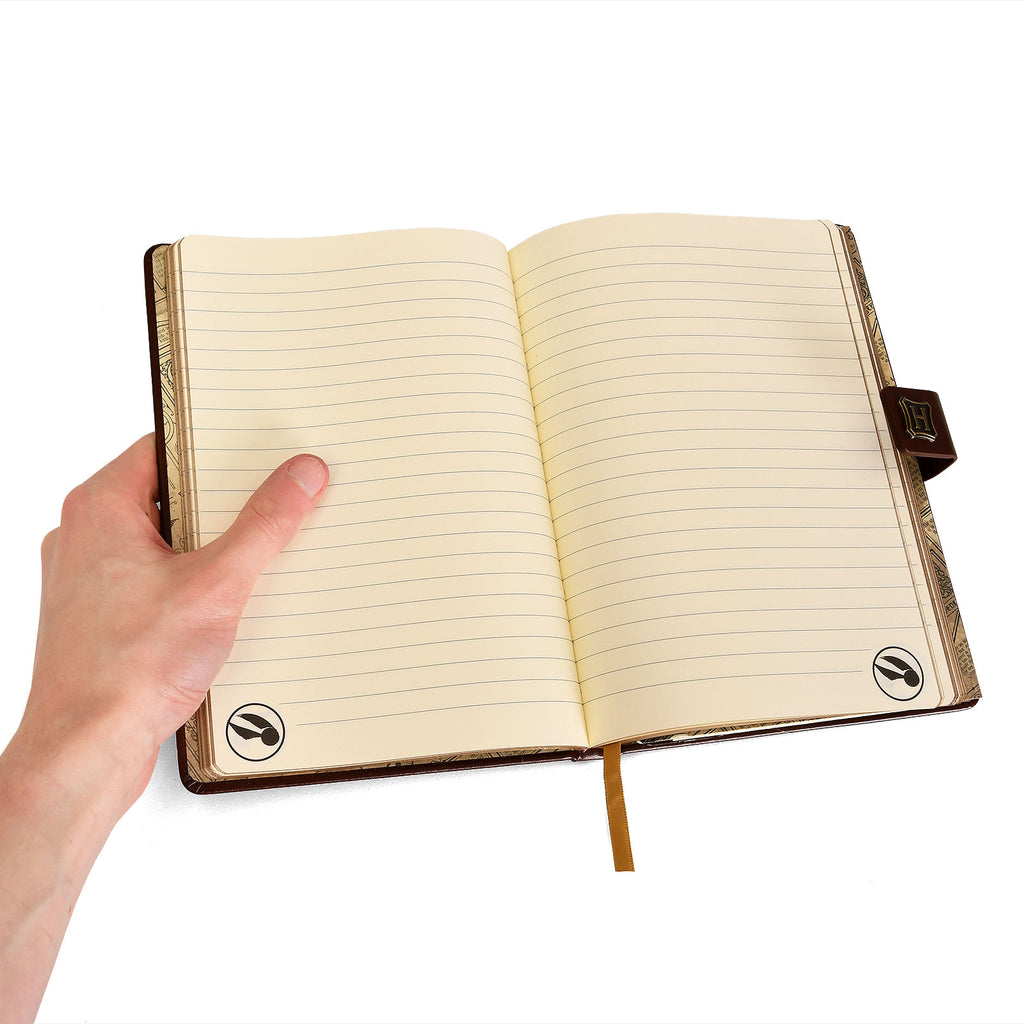 Produktbild Harry Potter - Hogwarts Quidditch Premium Notizbuch A5