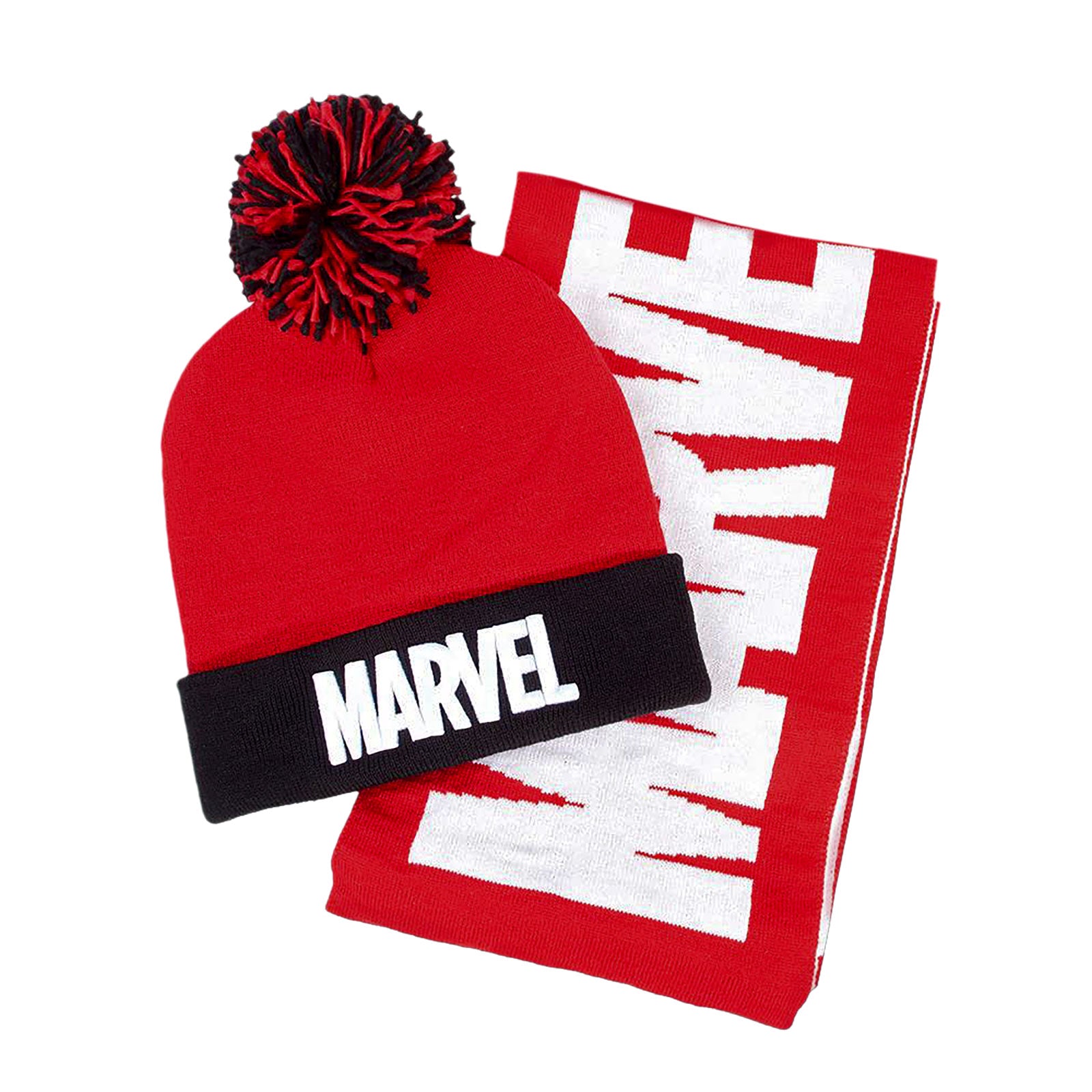 Produktbild Marvel Mütze und Schal Geschenk Set