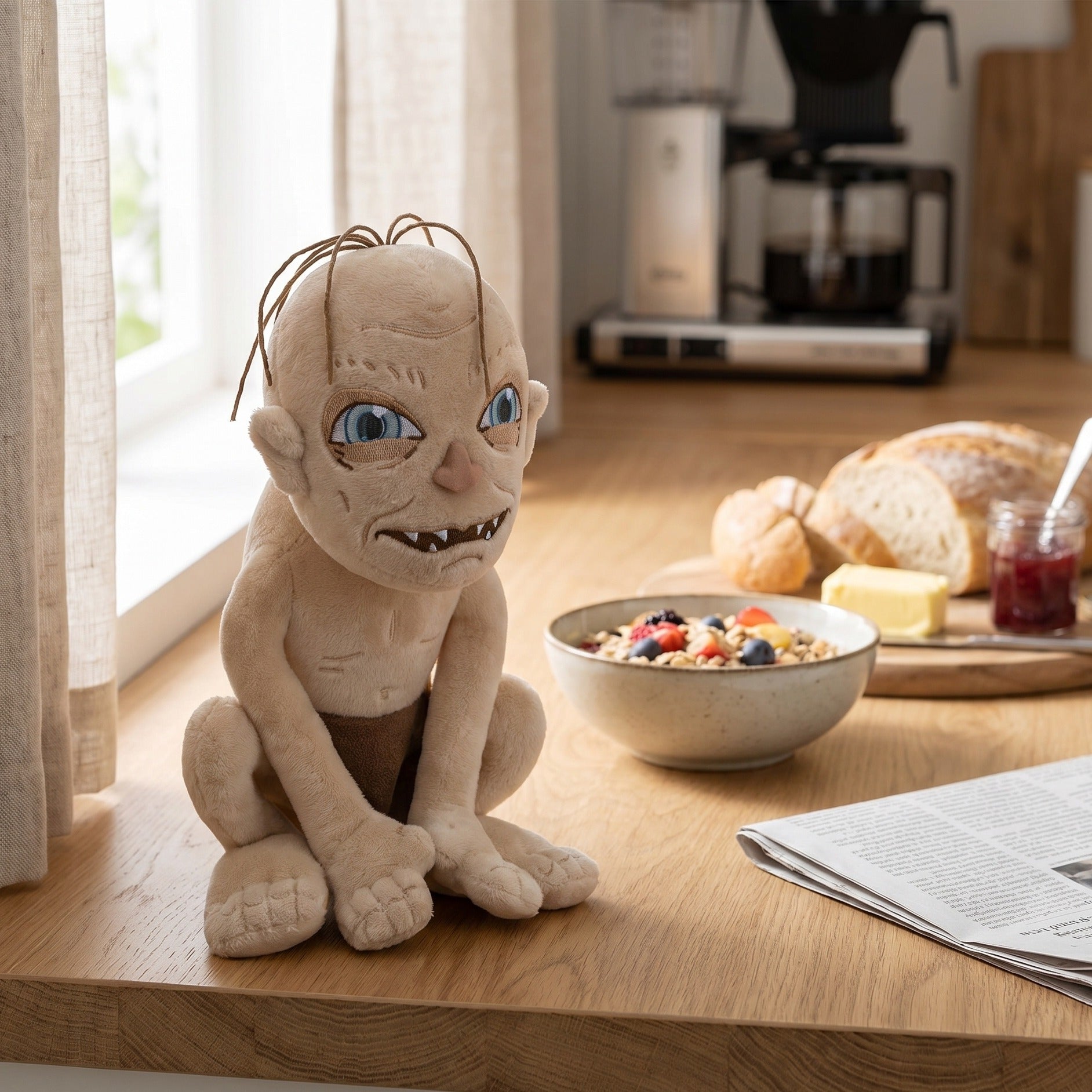 Produktbild Der Herr der Ringe - Gollum Plüsch Figur 23 cm