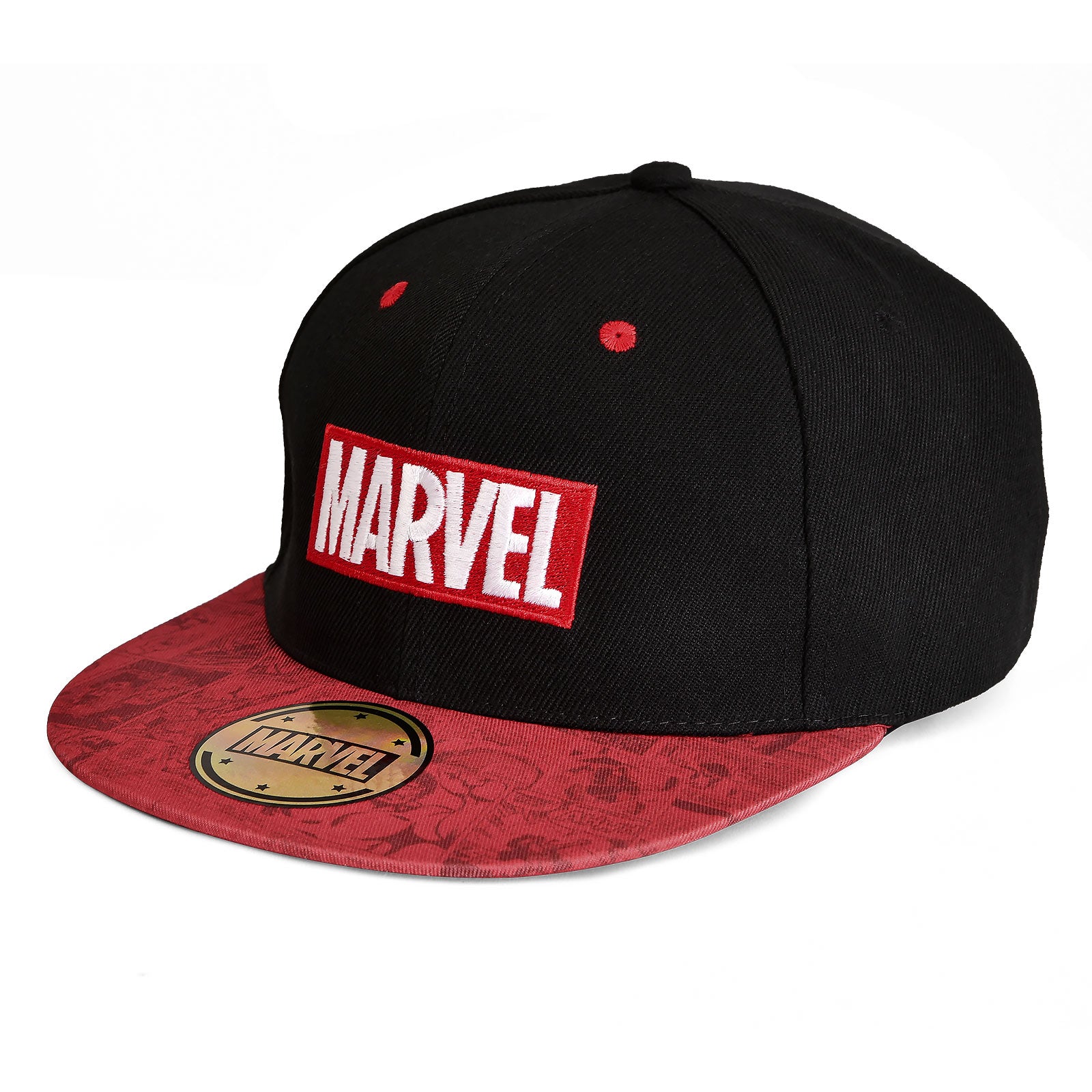 Produktbild Marvel Comics Basecap schwarz-rot