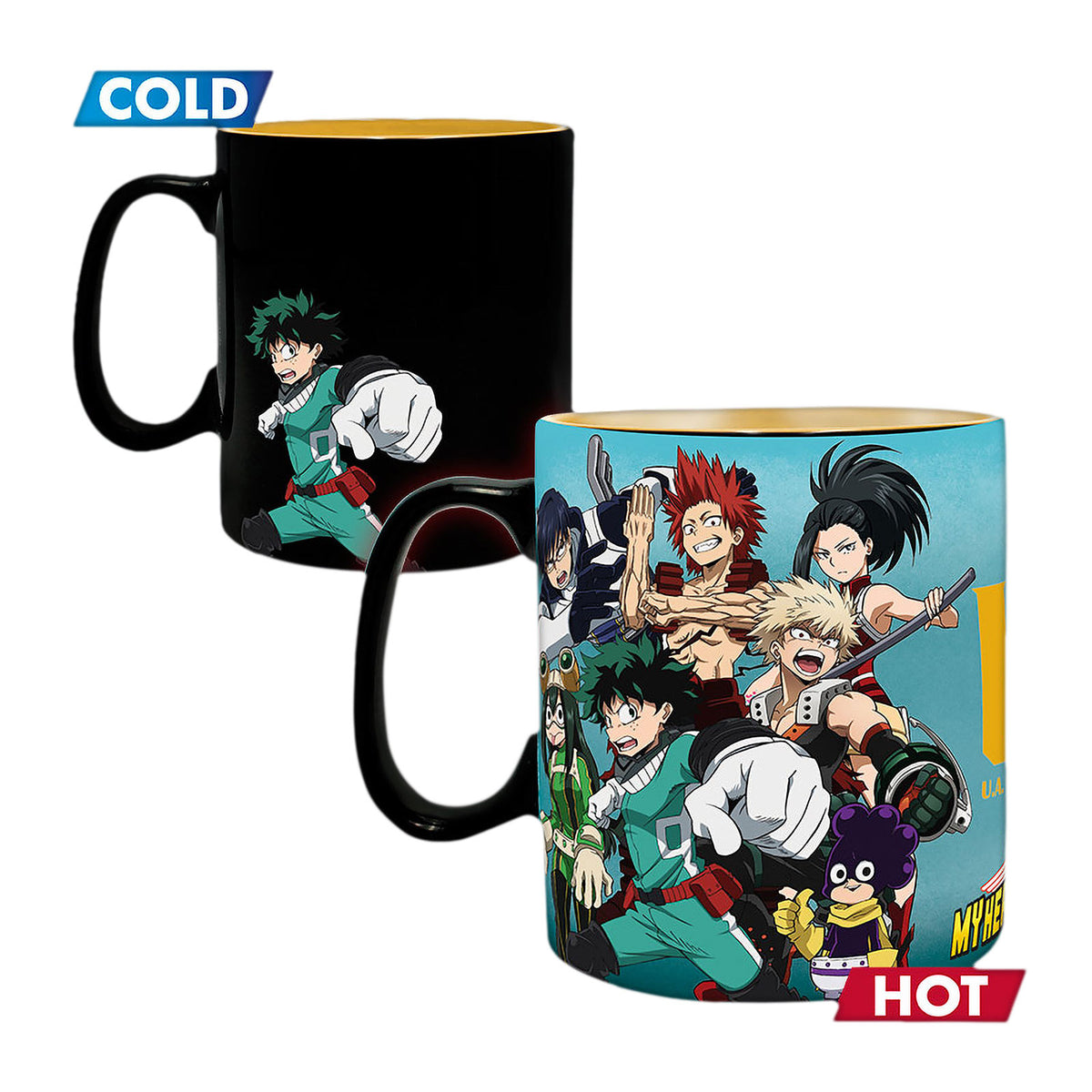 Produktbild My Hero Academia - Group Thermoeffekt Tasse