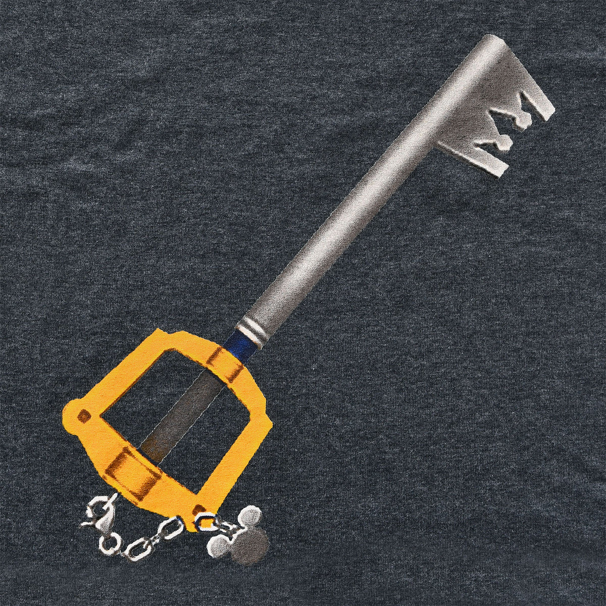 Produktbild Kingdom Hearts - Schlüsselschwert T-Shirt grau