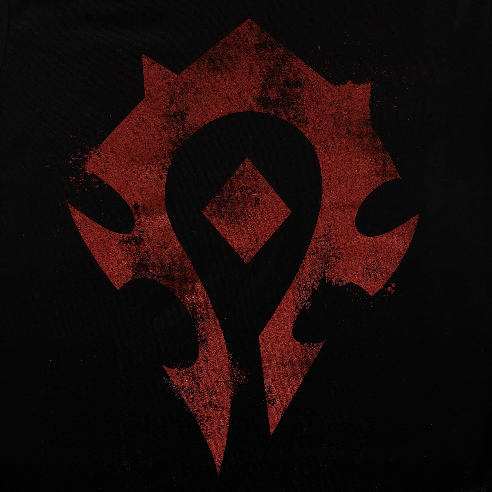 Produktbild World of Warcraft - Horde Spray Logo T-Shirt schwarz