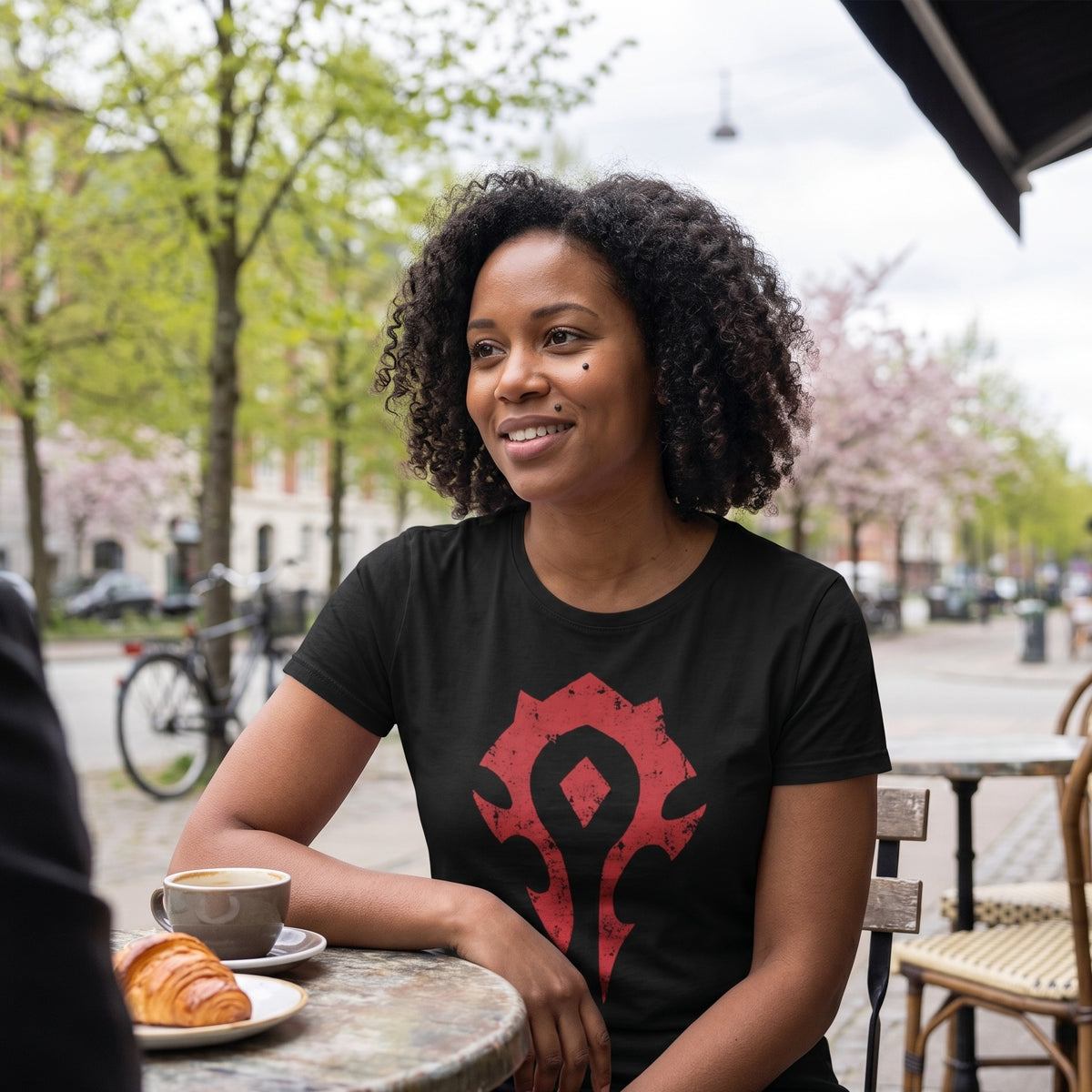 Produktbild World of Warcraft - Horde Spray Logo T-Shirt schwarz