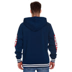 Produktbild Captain America - Shield Distressed Logo Hoodie blau