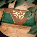 Produktbild Zelda - Hyrule Logo Geldbörse grün-braun