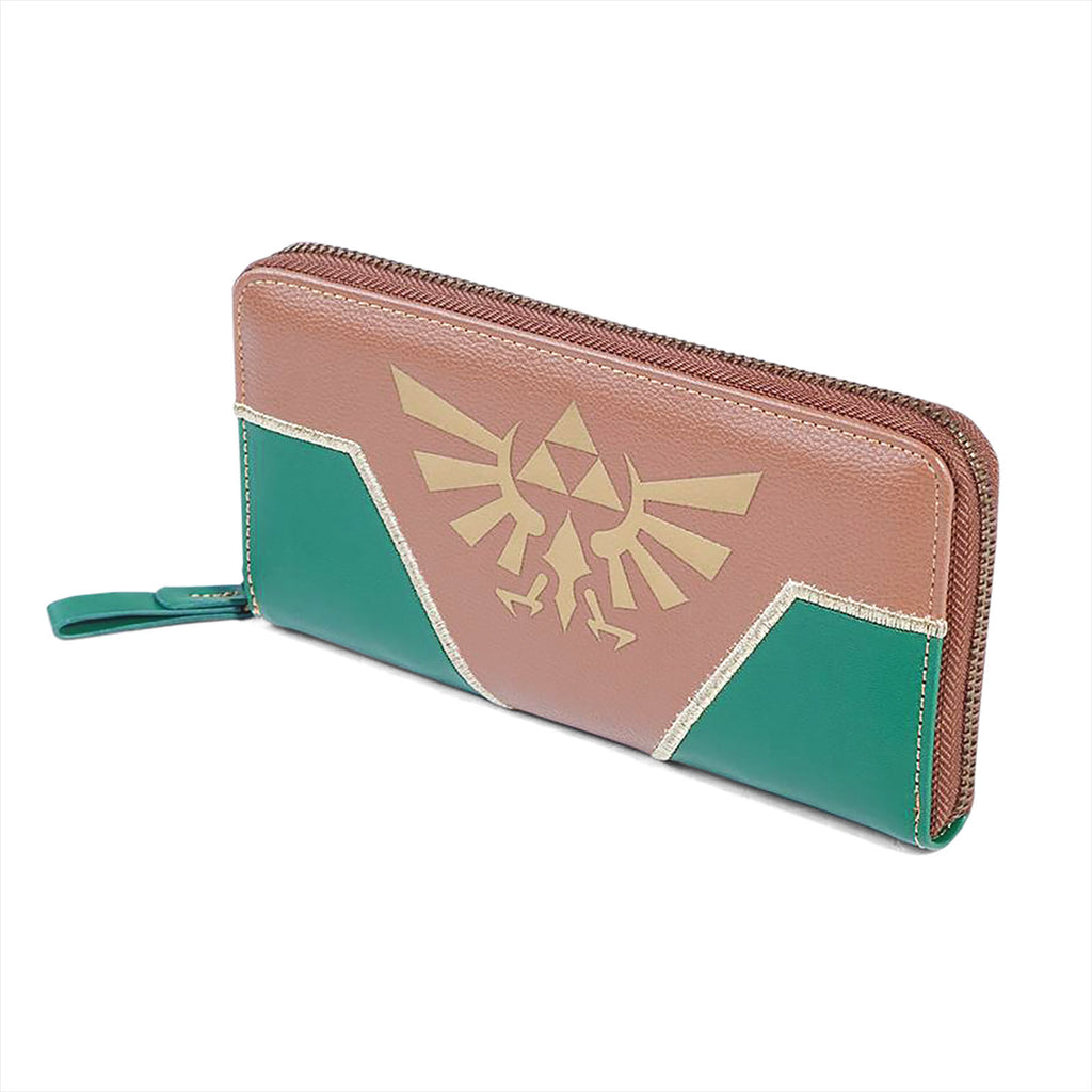 Produktbild Zelda - Hyrule Logo Geldbörse grün-braun