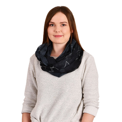 Produktbild Harry Potter - Karte des Rumtreibers Loop Schal schwarz