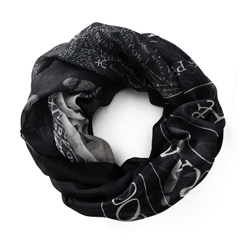 Produktbild Harry Potter - Karte des Rumtreibers Loop Schal schwarz