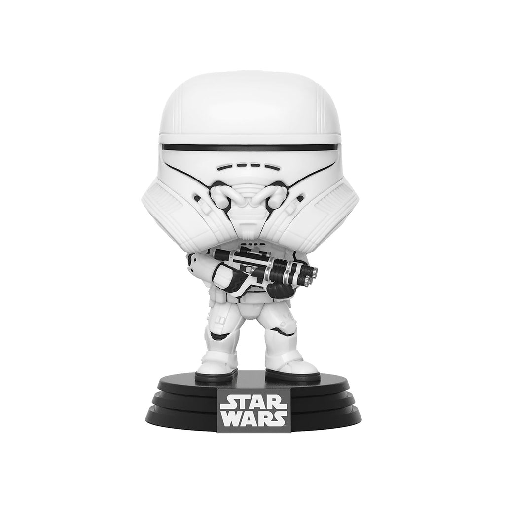 Produktbild Star Wars - First Order Jet Trooper Funko Pop Wackelkopf-Figur