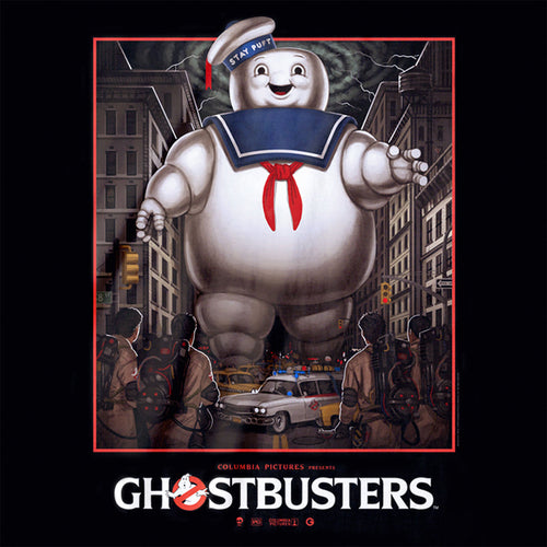 Produktbild Ghostbusters - Marshmallow Man T-Shirt schwarz