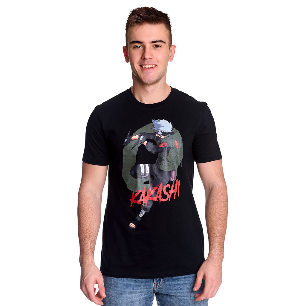 Naruto - Kakashi Character T-Shirt schwarz