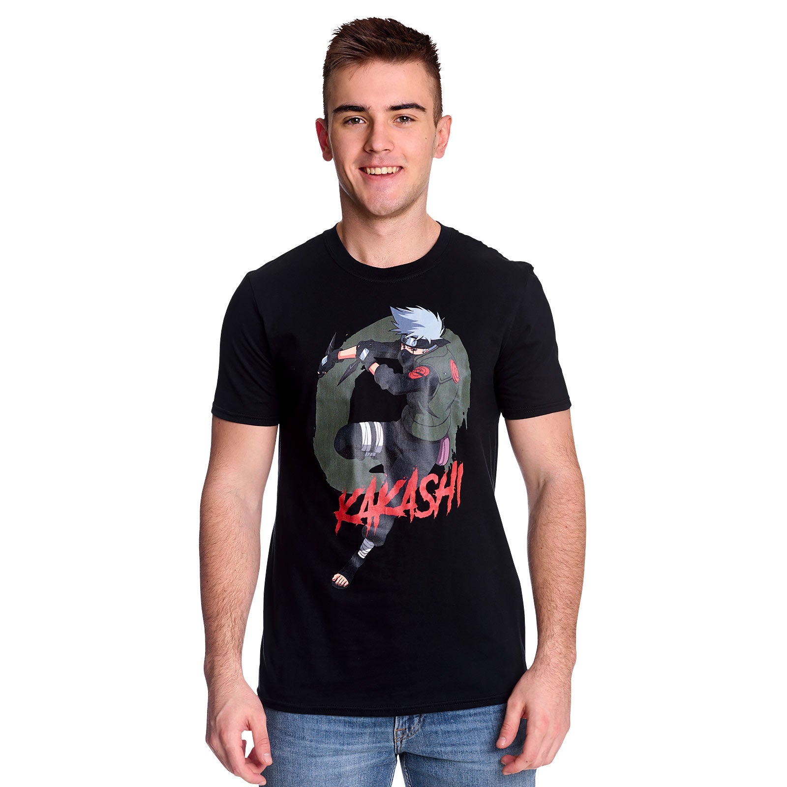 Produktbild Naruto - Kakashi Character T-Shirt schwarz