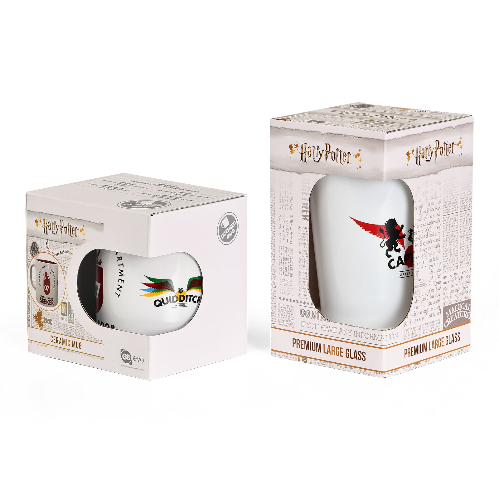 Produktbild Harry Potter - Hogwarts Quidditch Geschenkset
