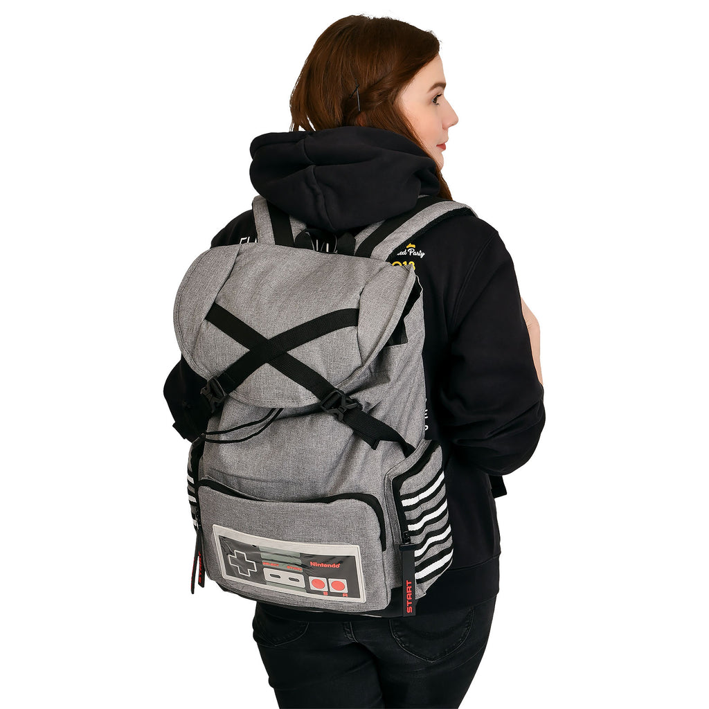 Produktbild Nintendo - NES Controller Rucksack grau
