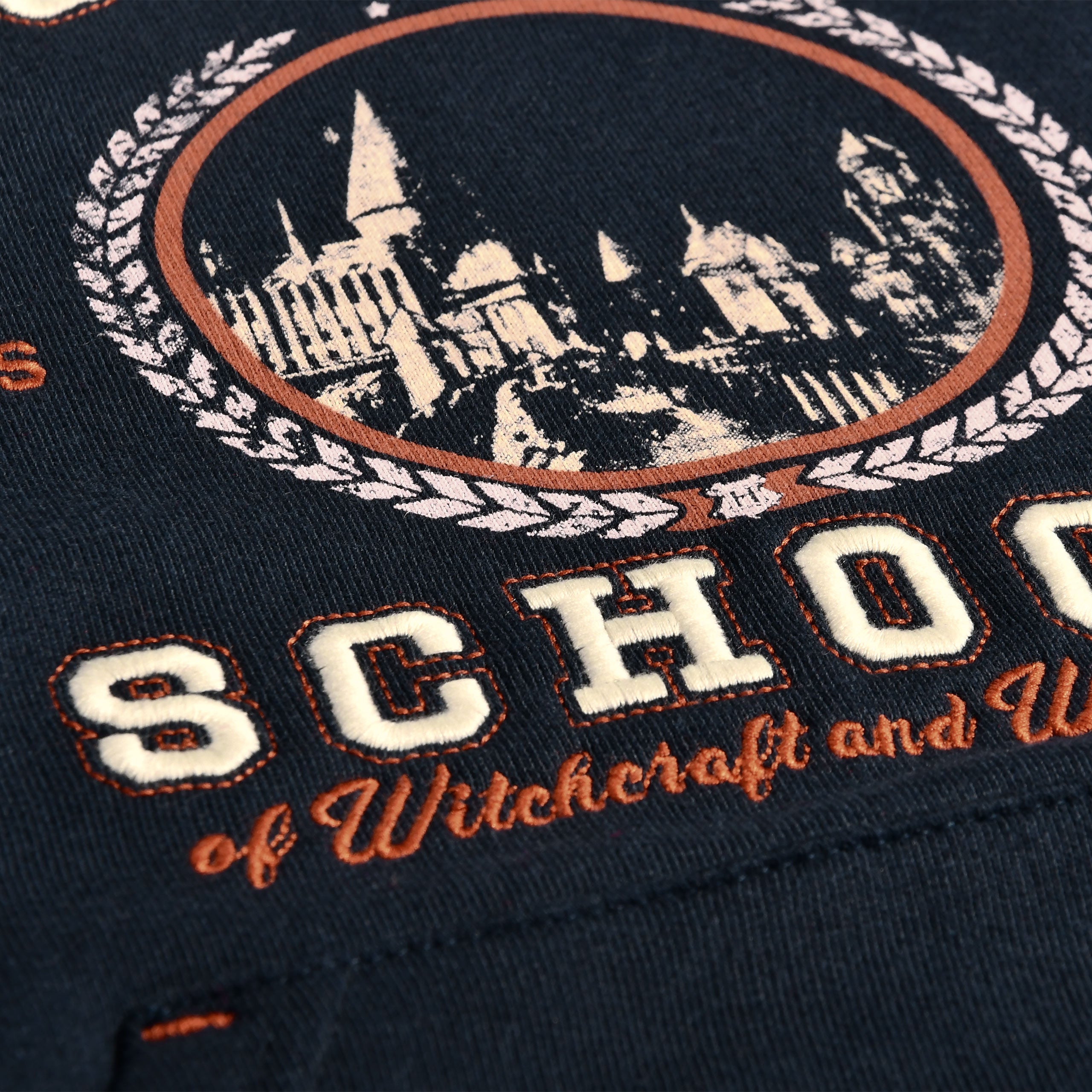 Produktbild Harry Potter - Hogwarts School Kinder Hoodie blau