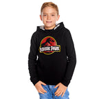 Produktbild Jurassic Park - Movie Logo Kinder Hoodie schwarz