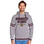 Produktbild Harry Potter - Hogwarts School Hoodie grau