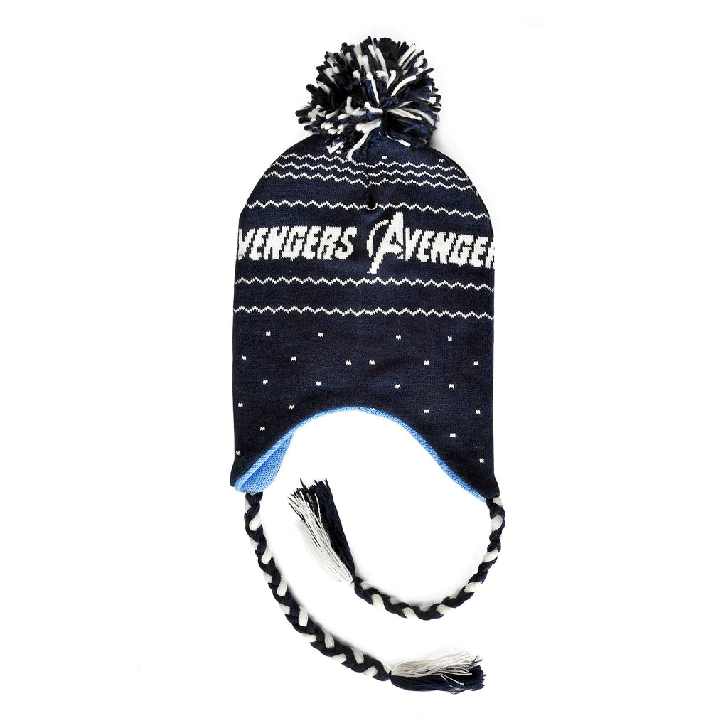 Produktbild Avengers - Logo Mütze mit Bommeln