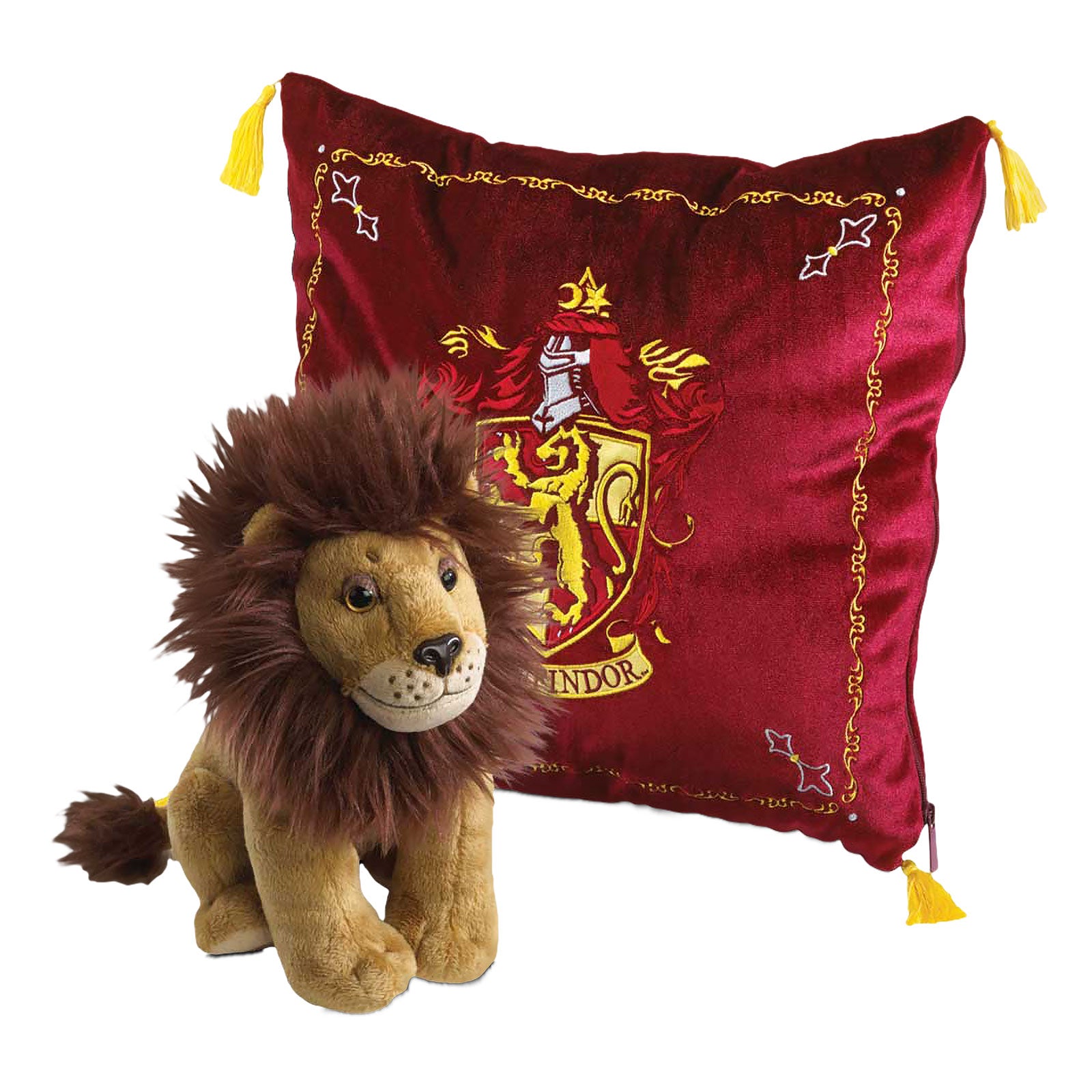 Produktbild Harry Potter - Gryffindor Wappen Kissen mit Plüsch Figur