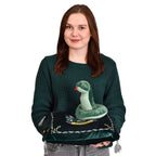 Produktbild Harry Potter - Slytherin Wappen Kissen mit Plüsch Figur