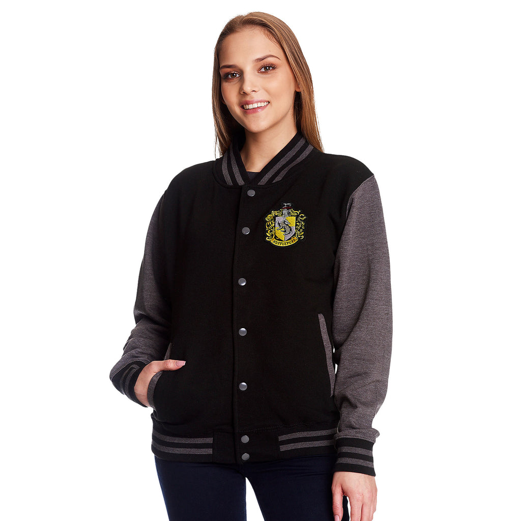 Produktbild Harry Potter - Hufflepuff Wappen College Jacke