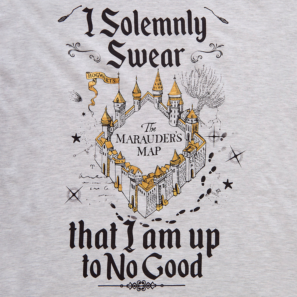 Product image Harry Potter - Marauder's Map Women's T-Shirt Grey