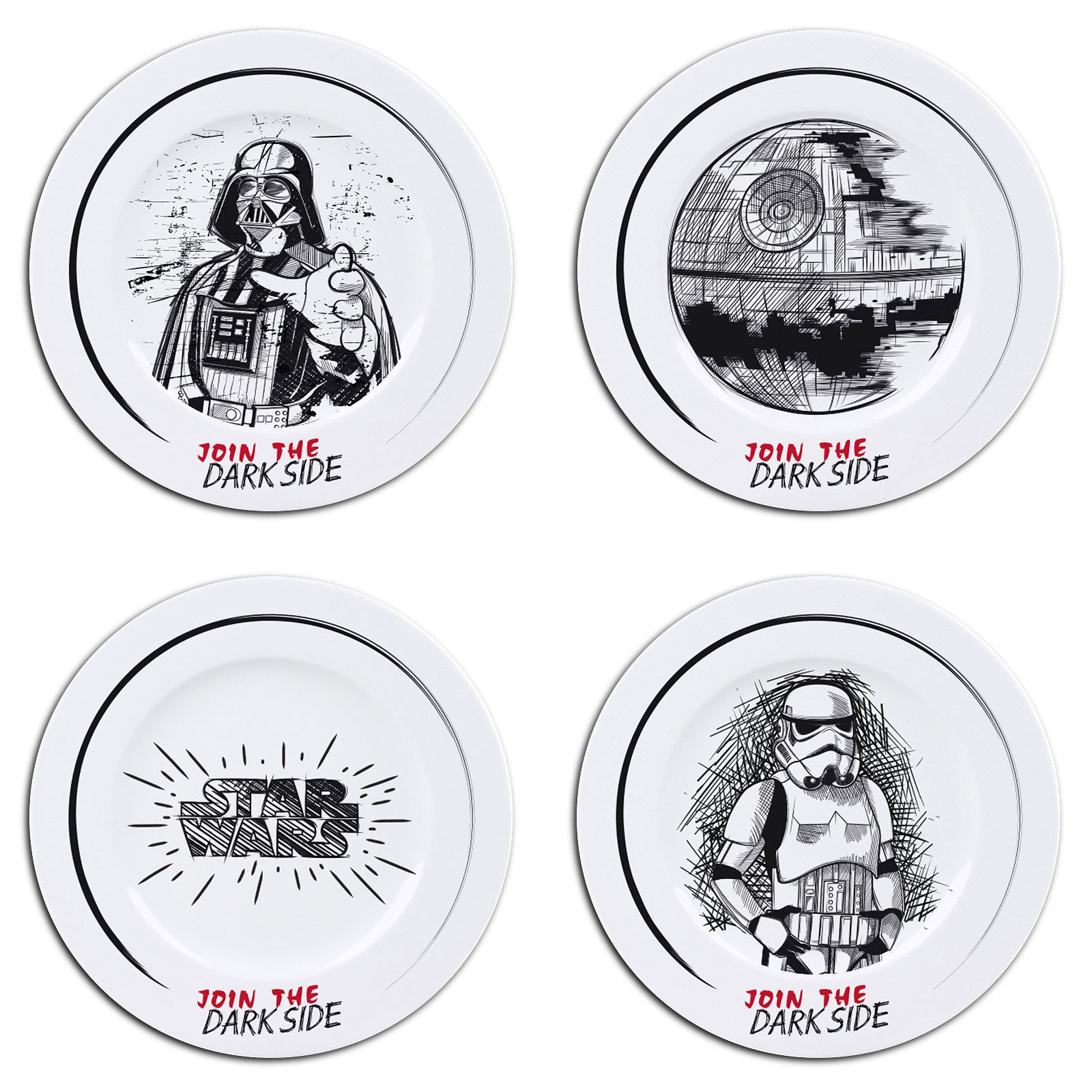 Produktbild Star Wars - Join the Dark Side Tellerset